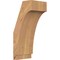 Ekena Millwork 5 1/2"W x 6"D x 14"H Imperial Smooth Knee Brace, Western Red Cedar BRC06X06X14IMP00SWR - alternate 1